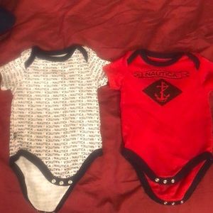 3-6 Month Nautica one piece baby boy